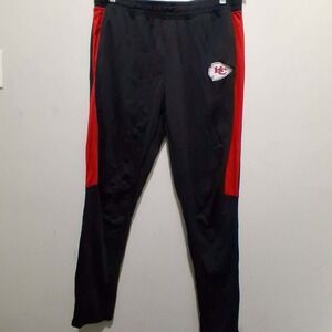Kansas City Chiefs NFL Zubaz Jogger‎ Sweatpants Black Red Logo Mens XXL
